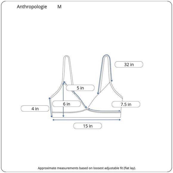 NWT Anthropologie Ruched Sweetheart Bralette - Picture 11 of 12